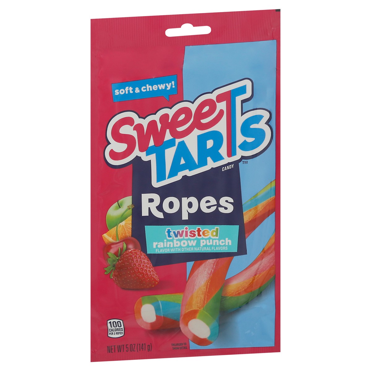 slide 7 of 11, SweeTARTS Ropes Twisted Rainbow Punch Candy 5 oz, 5 oz