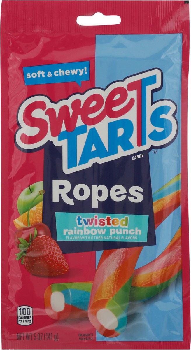 slide 3 of 11, SweeTARTS Ropes Twisted Rainbow Punch Candy 5 oz, 5 oz