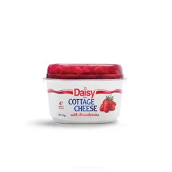 Daisy Cottage Cheese, with Strawberries, 4% Milkfat Minimum