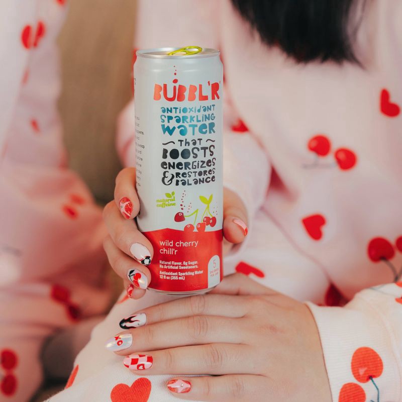 slide 2 of 5, BUBBL'R Cherry Guava Blend'R Antioxidant Sparkling Water - 12 fl oz, 12 fl oz