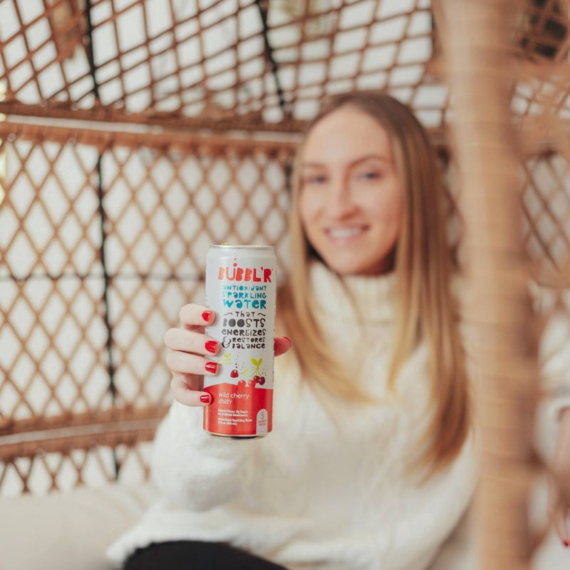 slide 3 of 5, BUBBL'R Cherry Guava Blend'R Antioxidant Sparkling Water - 12 fl oz, 12 fl oz
