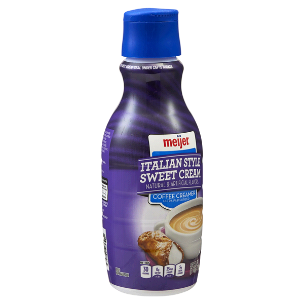 slide 4 of 29, Meijer Italian-Style Sweet Cream Coffee Creamer, 32 oz