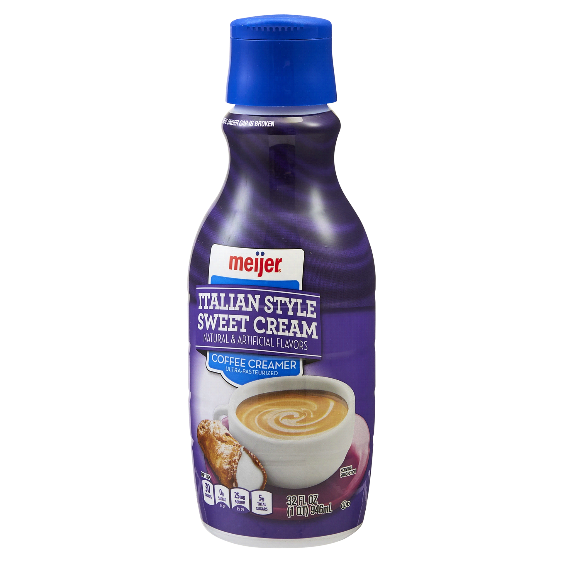 slide 9 of 29, Meijer Italian-Style Sweet Cream Coffee Creamer, 32 oz