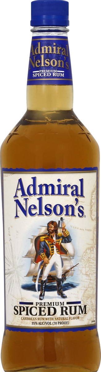 slide 1 of 2, Admiral Nelson's Rum 750 ml, 750 ml