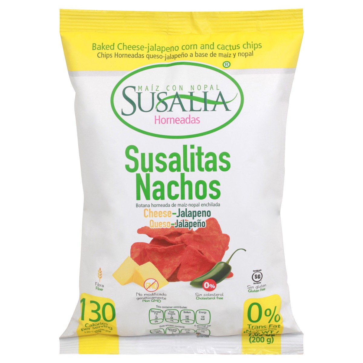 slide 9 of 11, Susalia Cheese Jalapeno Susalitas Nachos 7.05 oz, 7.05 oz