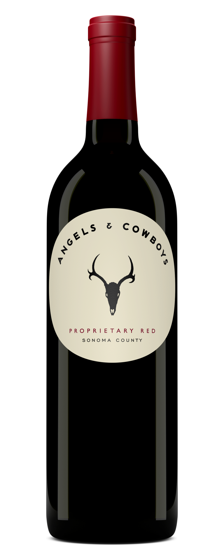 slide 1 of 1, Angels And Cowboys Red Blend Wine, 750 ml