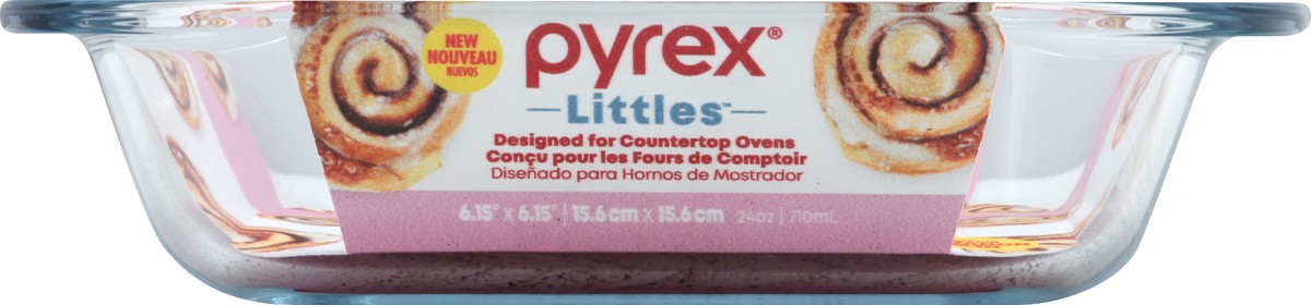 slide 6 of 6, Pyrex Little Square Glassware, 24 oz