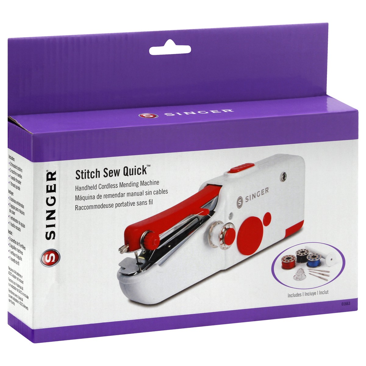 slide 4 of 8, Singer Stitch Sew Quick Portable Mending Machine, 1 ct