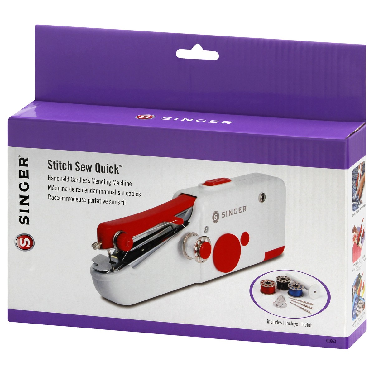 slide 7 of 8, Singer Stitch Sew Quick Portable Mending Machine, 1 ct