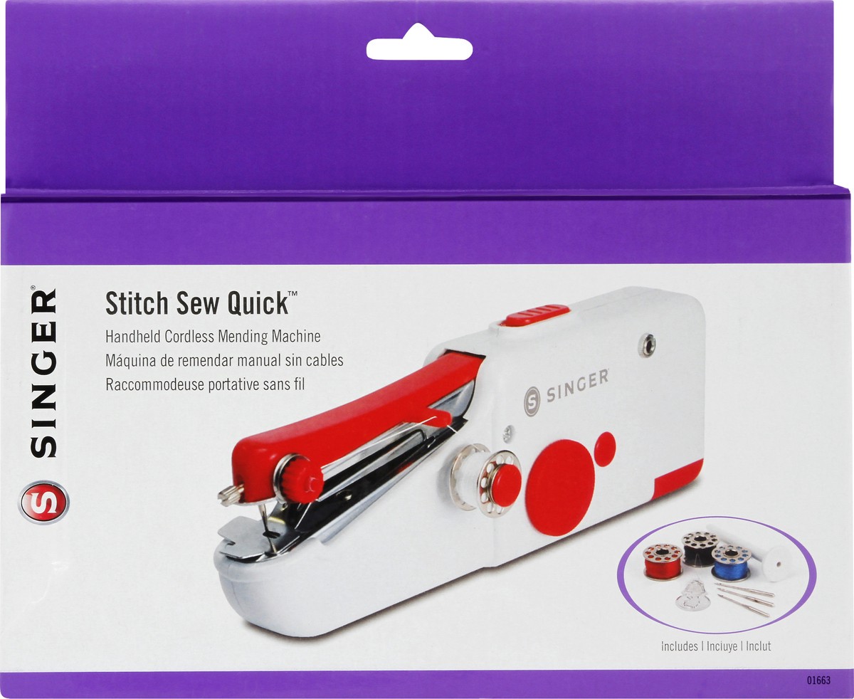 slide 3 of 8, Singer Stitch Sew Quick Portable Mending Machine, 1 ct
