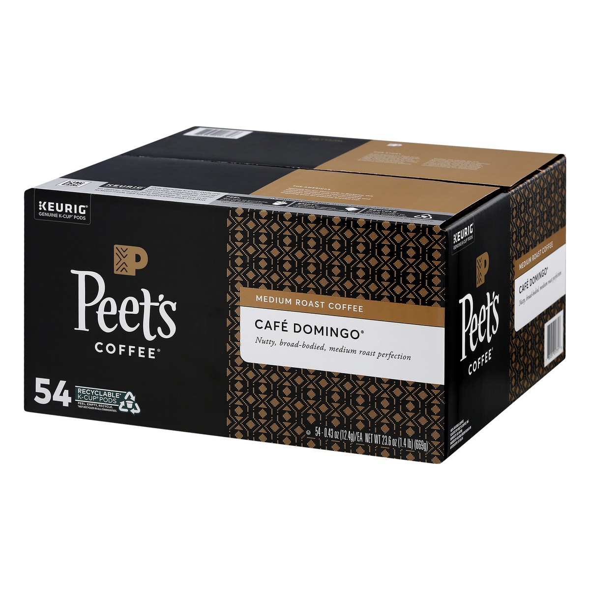 slide 3 of 9, Peets Coffee Medium Roast K-Cup Pods Cafe Domingo Coffee 54 ea, 54 ct