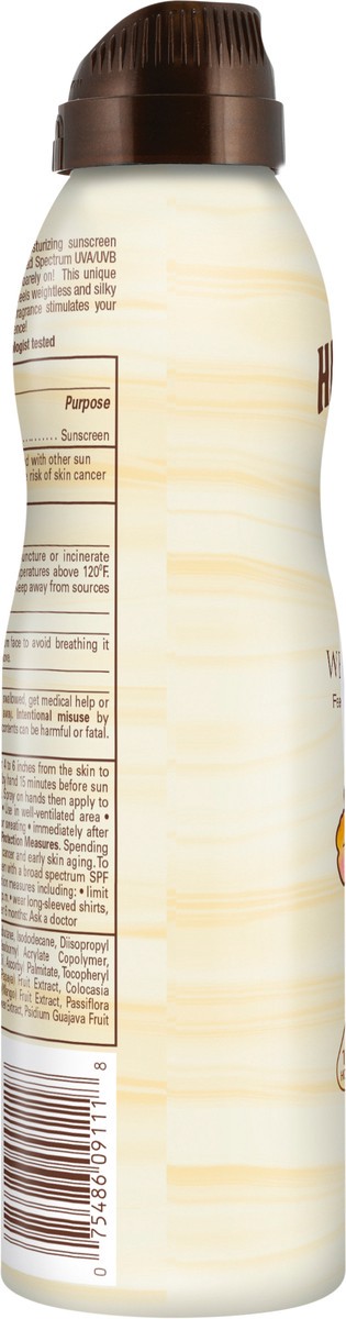 slide 5 of 7, Hawaiian Tropic Sunscreen Silk Hydration Moisturizing Broad Spectrum Sun Care Sunscreen Spray - SPF 15, 6 Ounce, 6 oz