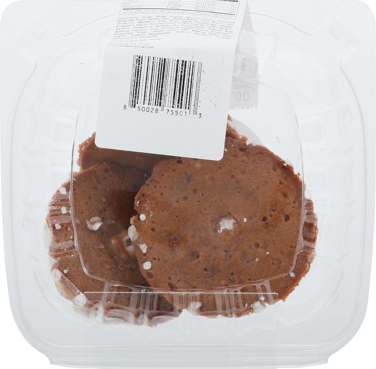 slide 6 of 14, CobblerWorld Minis Blueberry Lemon Pound Cake 1 ea, 1 ct