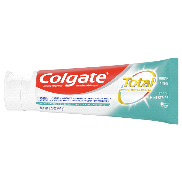 slide 12 of 17, Colgate Total Toothpaste, Fresh Mint Stripe Paste, 3.3 oz