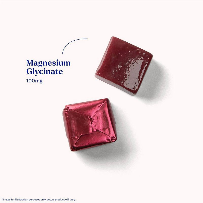 slide 6 of 9, Natrol Magnesium Glycinate 100mg Cherry Lemon Soft Chews, High Absorption Magnesium Supplement for Healthy Sleep and Body, Up to a 30 Day Supply, 30 ct
