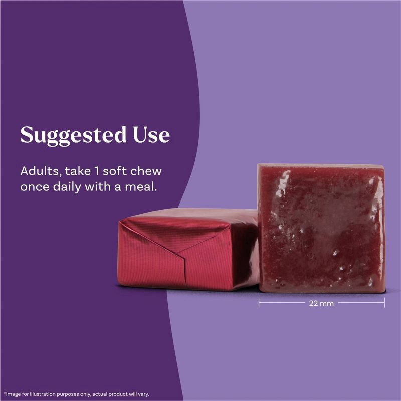 slide 9 of 9, Natrol Magnesium Glycinate 100mg Cherry Lemon Soft Chews, High Absorption Magnesium Supplement for Healthy Sleep and Body, Up to a 30 Day Supply, 30 ct