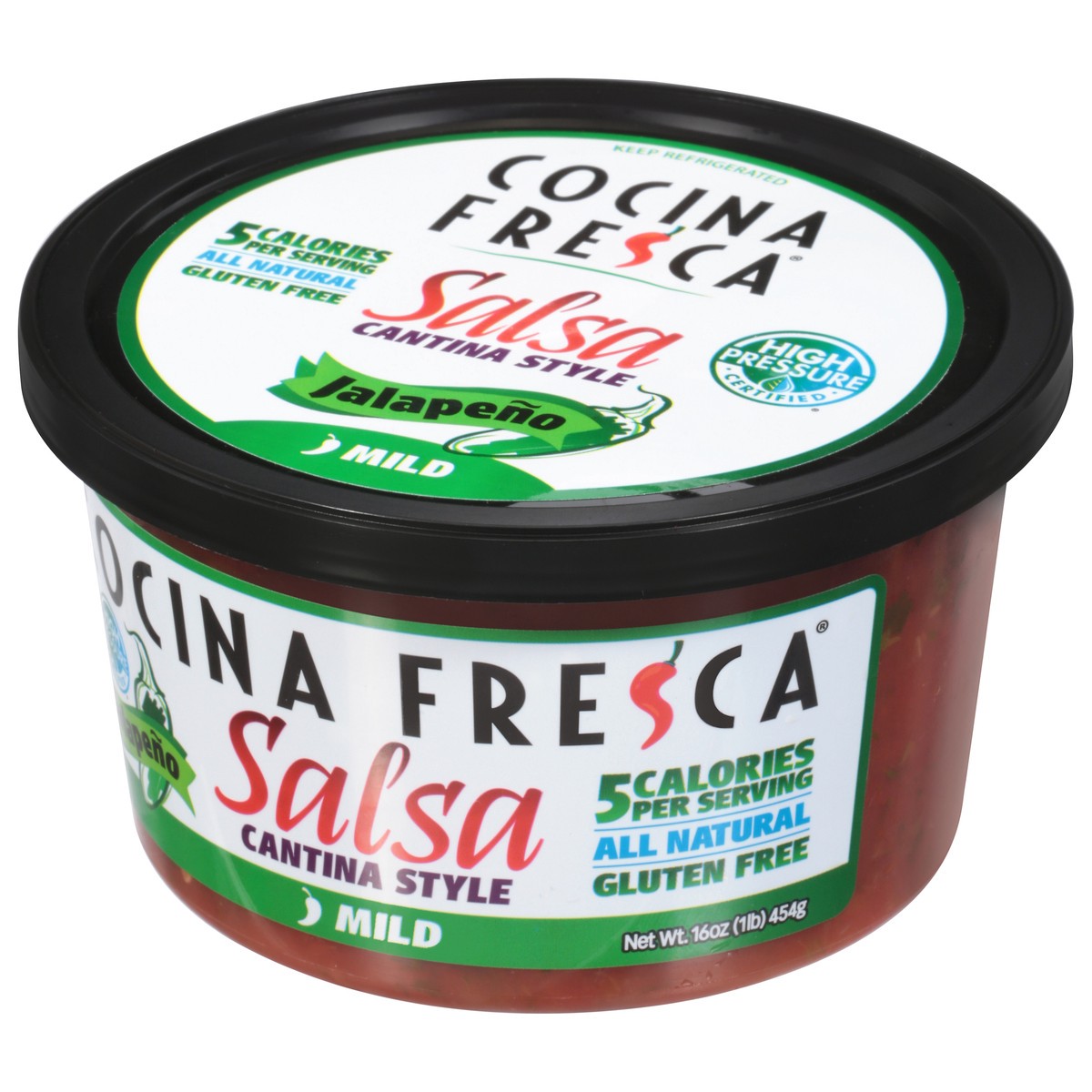 slide 5 of 13, Cocina Fresca Mild Cantina Style Jalapeno Salsa 16 oz, 16 oz