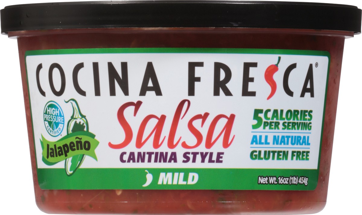 slide 9 of 13, Cocina Fresca Mild Cantina Style Jalapeno Salsa 16 oz, 16 oz