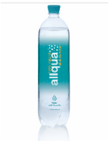 slide 1 of 1, allqua Natural Alkaline Water, 16.9 fl oz