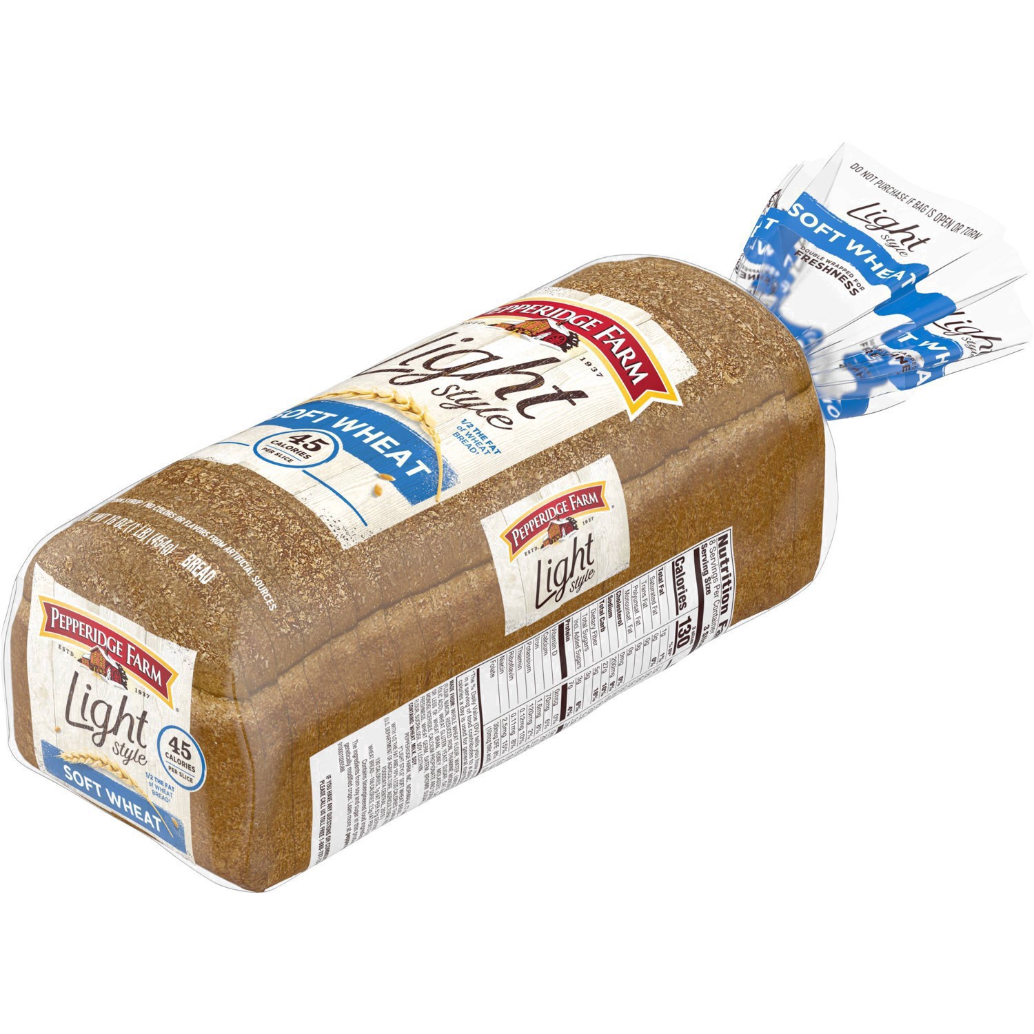 slide 35 of 59, Pepperidge Farm Light Style Soft Wheat Bread - 16oz, 16 oz