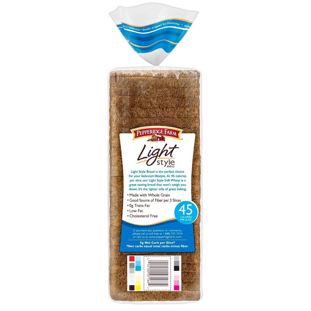 slide 17 of 59, Pepperidge Farm Light Style Soft Wheat Bread - 16oz, 16 oz