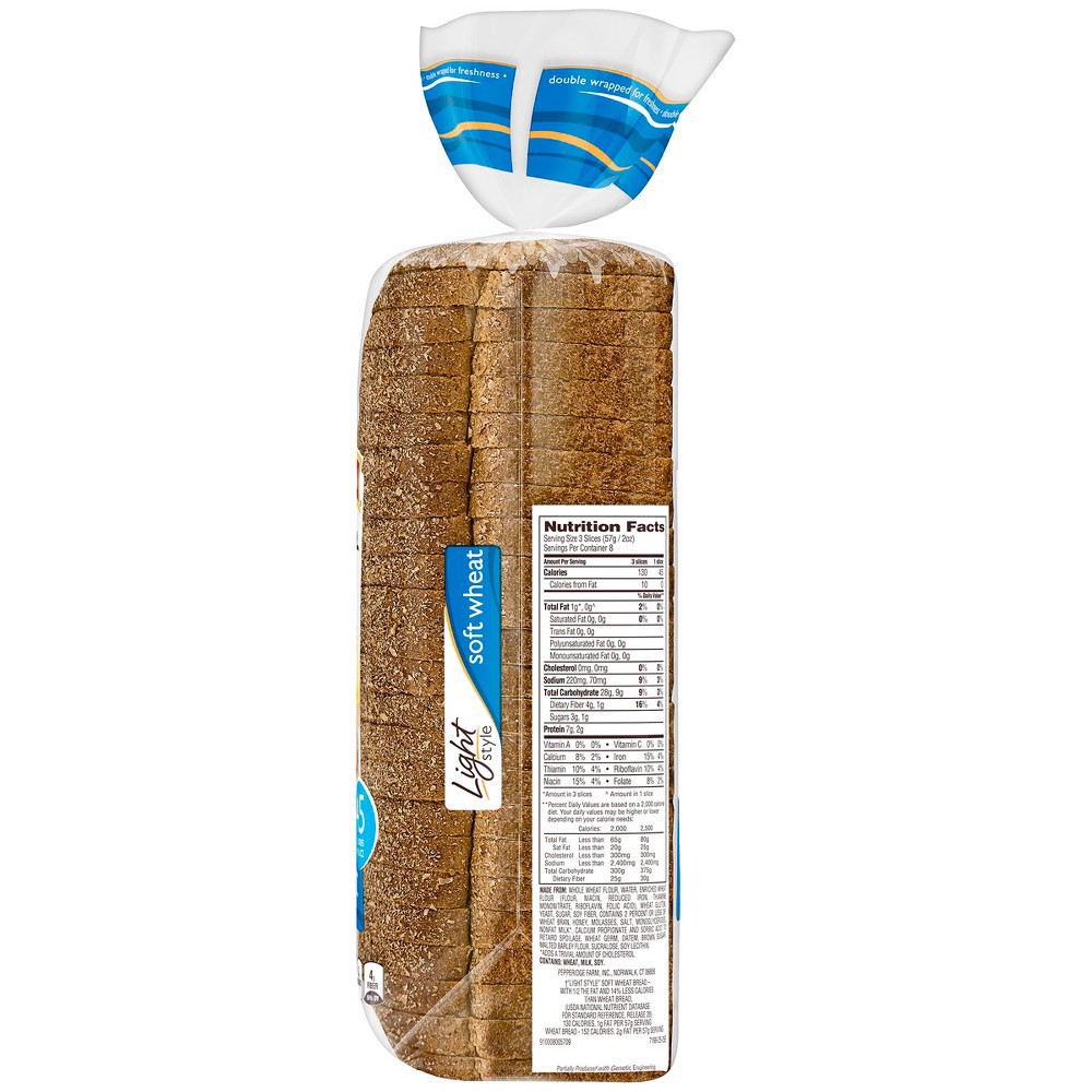 slide 57 of 59, Pepperidge Farm Light Style Soft Wheat Bread - 16oz, 16 oz