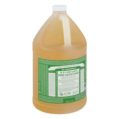 slide 1 of 1, Dr. Bronner's Organic Almond Castile Liquid Soap, 1 gal