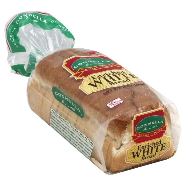 slide 1 of 5, Gonnella Bread, Enriched, White, 16 oz