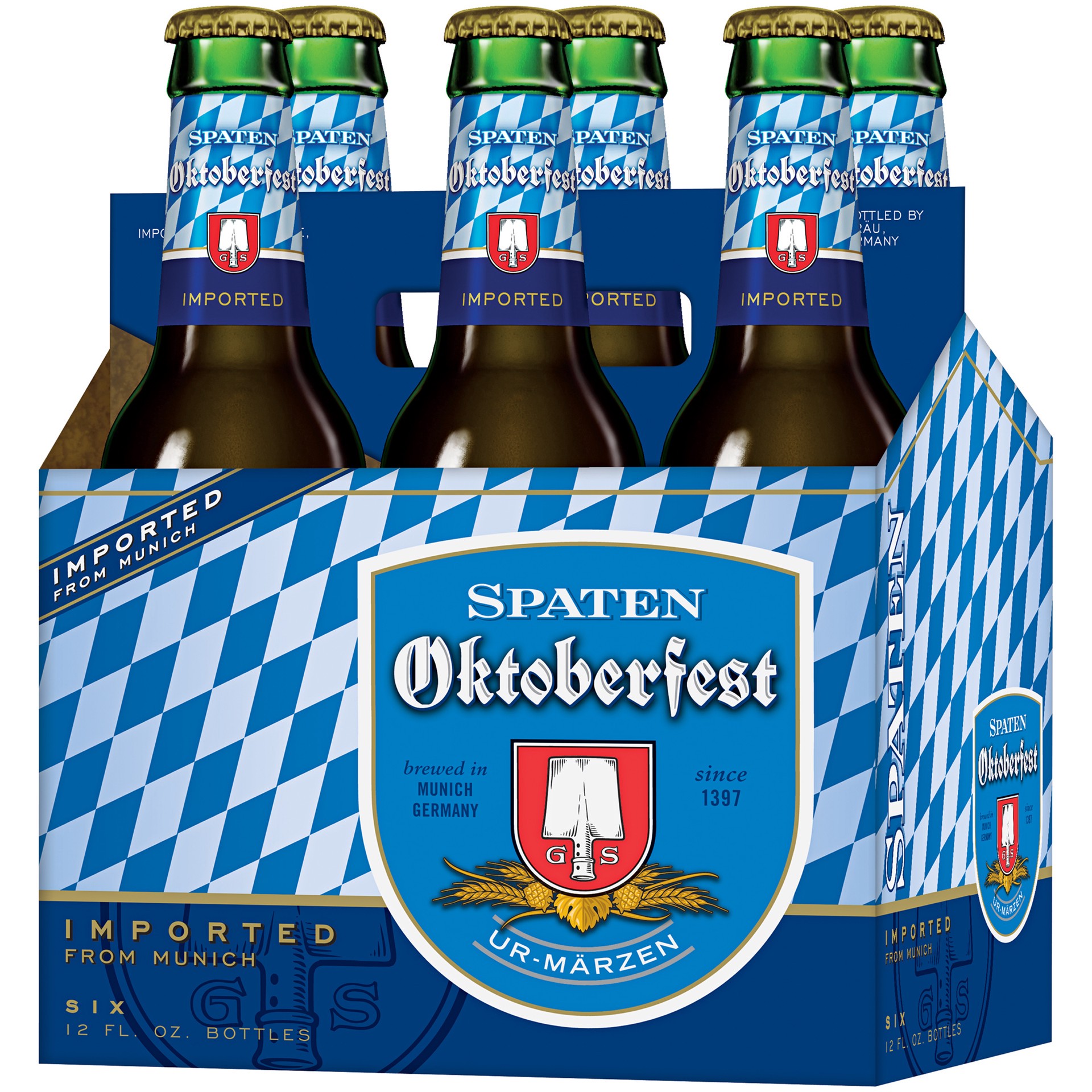 slide 2 of 3, Spaten Oktoberfest, 6 Pack 12 FL OZ Bottles, 6 ct; 12 oz