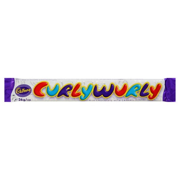 slide 1 of 1, Cadbury Curly Wurly, 0.91 oz