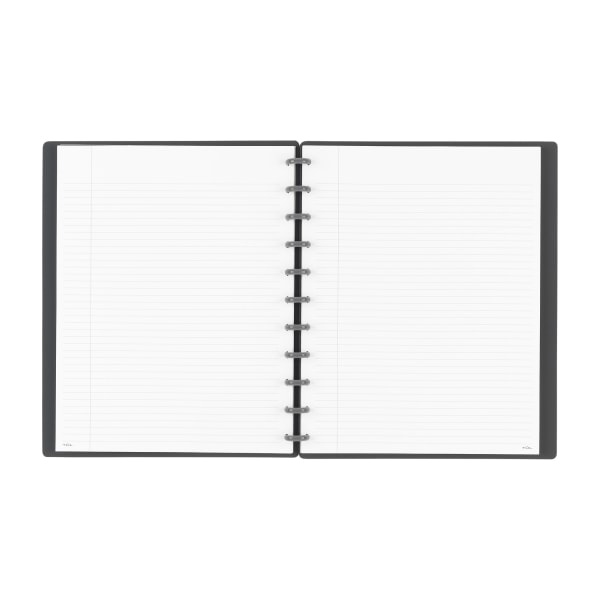 slide 2 of 3, TUL Discbound Notebook, Letter Size, Soft Touch Cover, Gray, 1 ct