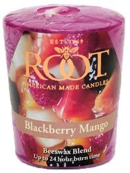Root Blackberry Mango 20 Hr Votive Candle