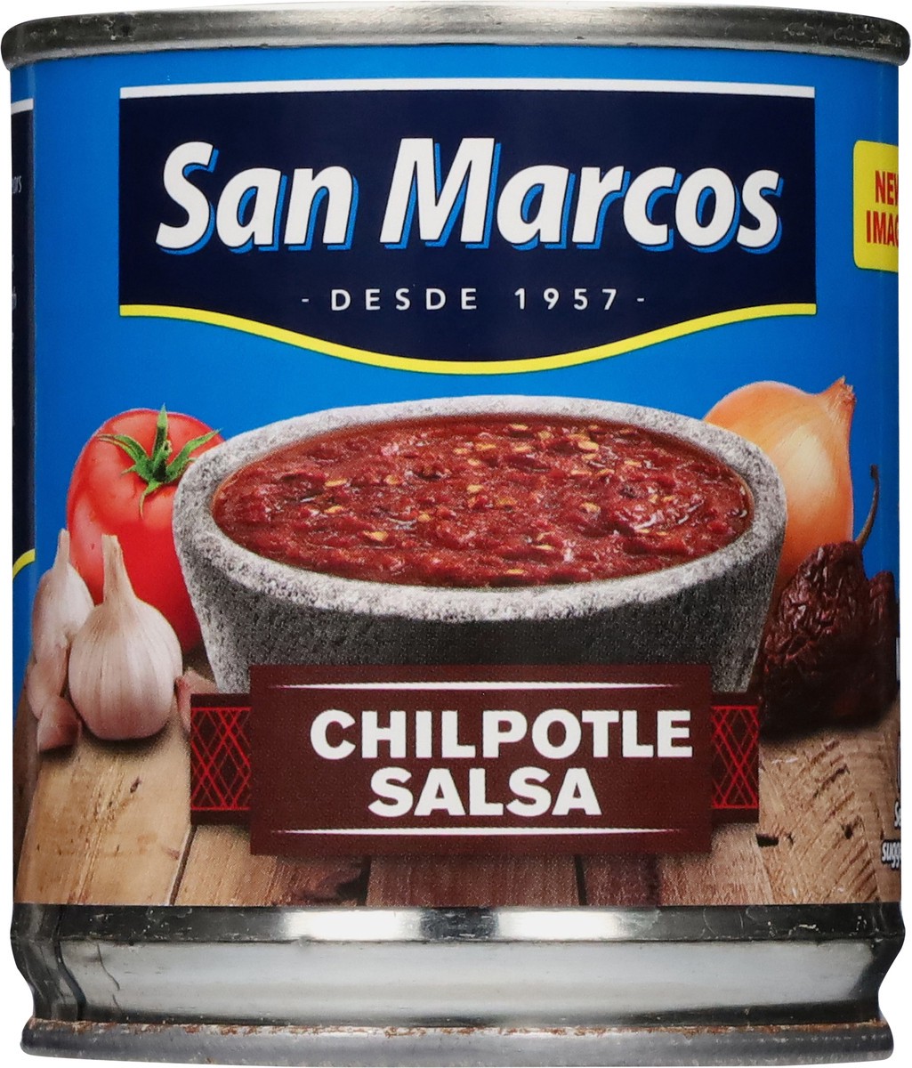 slide 4 of 13, San Marcos Chilpotle Salsa 7 oz, 7 fl oz