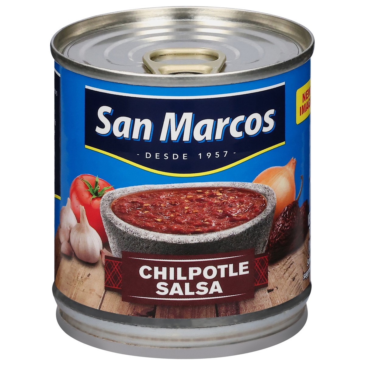 slide 3 of 13, San Marcos Chilpotle Salsa 7 oz, 7 fl oz