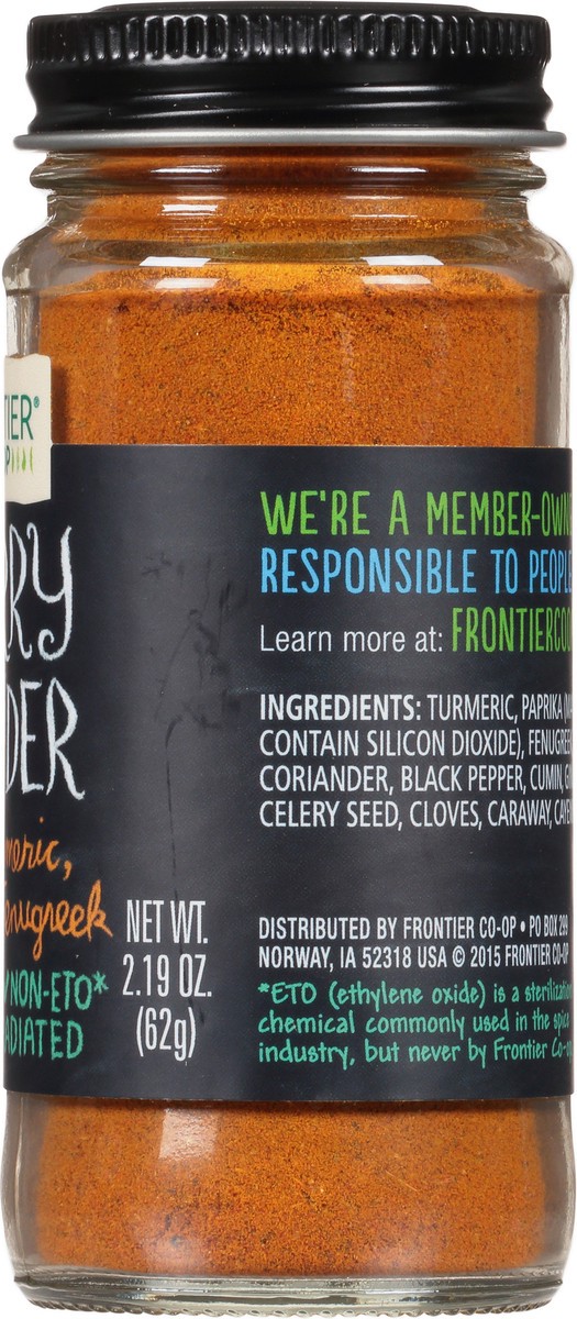 slide 9 of 9, Frontier Co-Op Curry Powder with Turmeric, Paprika & Fenugreek 2.19 oz, 2.19 oz