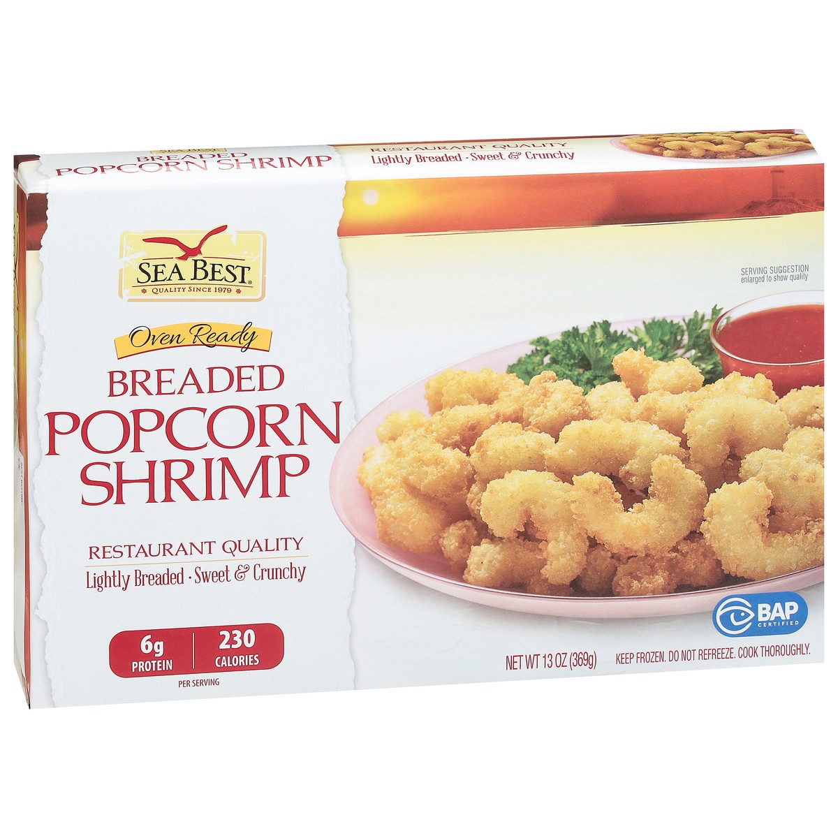 slide 12 of 15, Sea Best Breaded Popcorn Shrimp 13 oz, 13 oz
