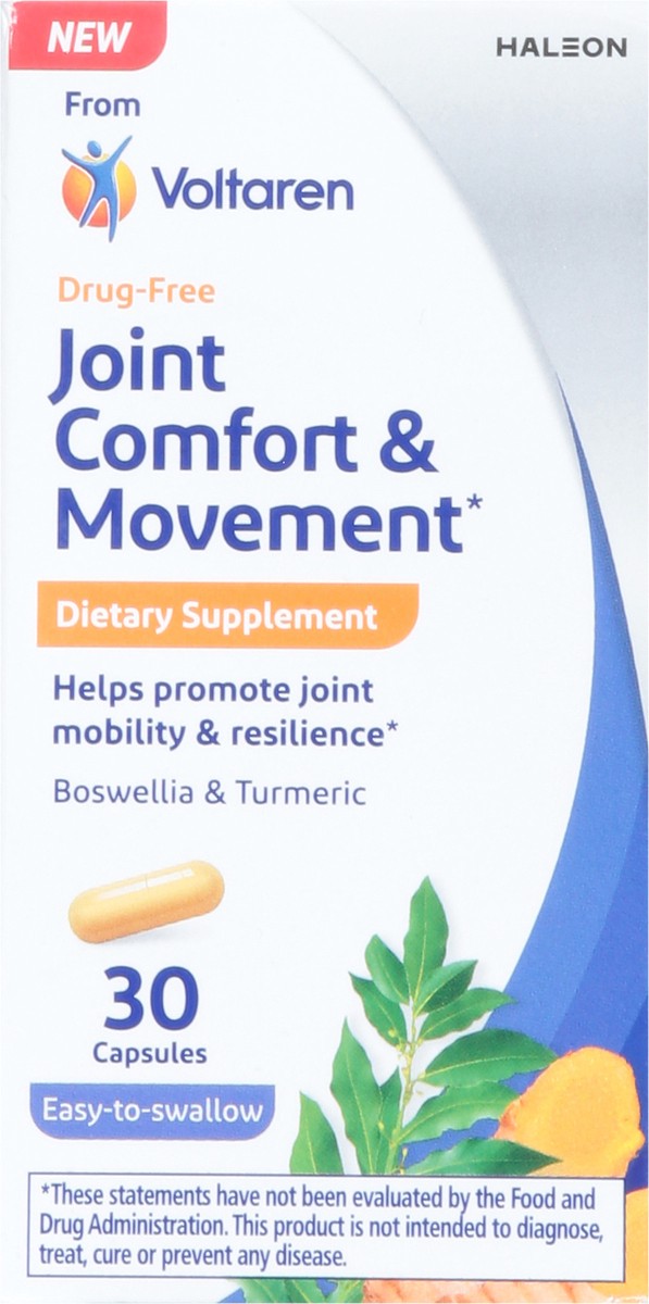 slide 14 of 15, Voltaren Joint Comfort + Movement Dietary Supplement from Voltaren – 30 Count, 30 ct