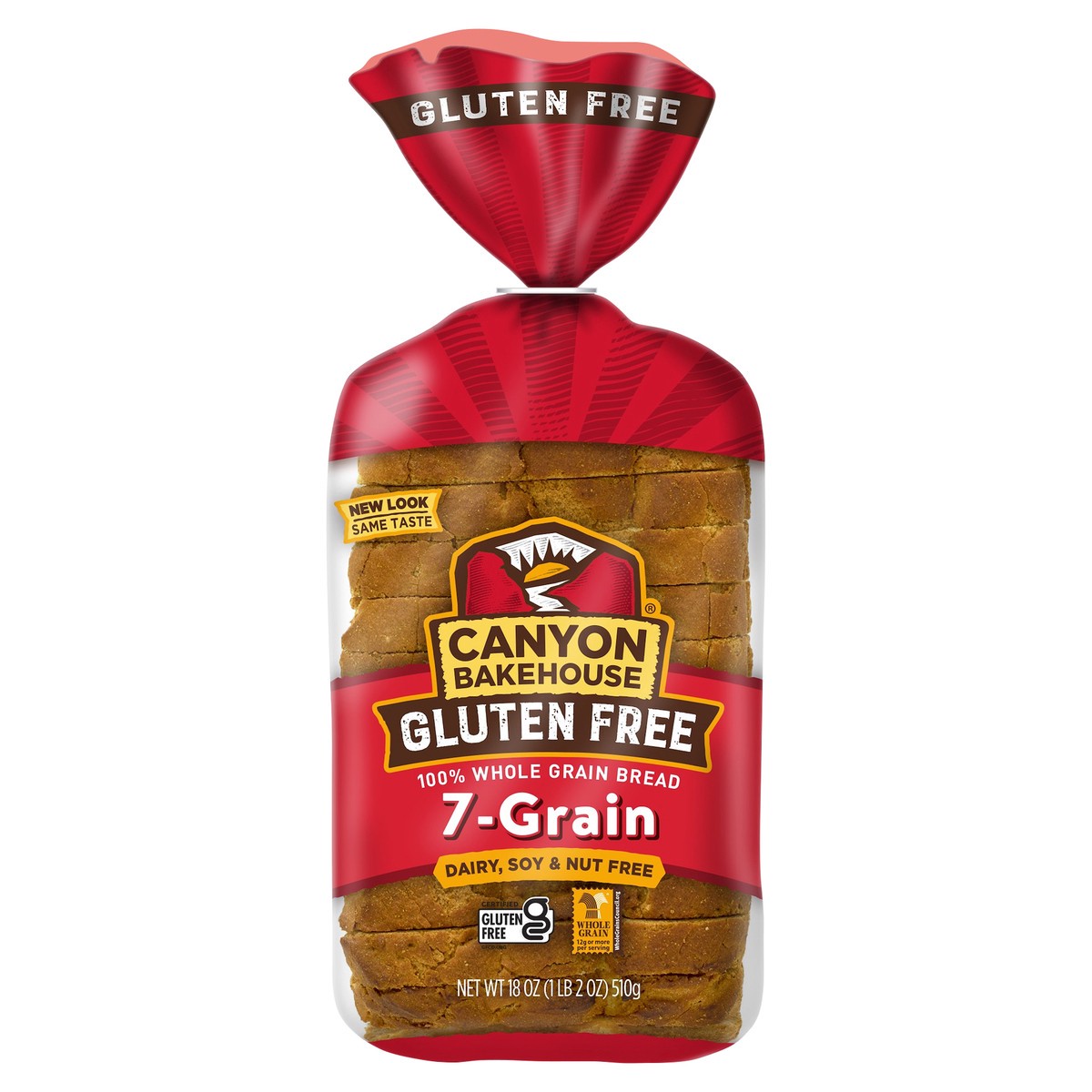 slide 4 of 7, Canyon Bakehouse Gluten Free 7-grain Bread, 18 oz