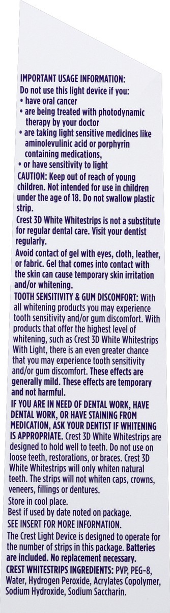 slide 9 of 10, Crest Dental Whitening Kit 1 ea, 1 ct