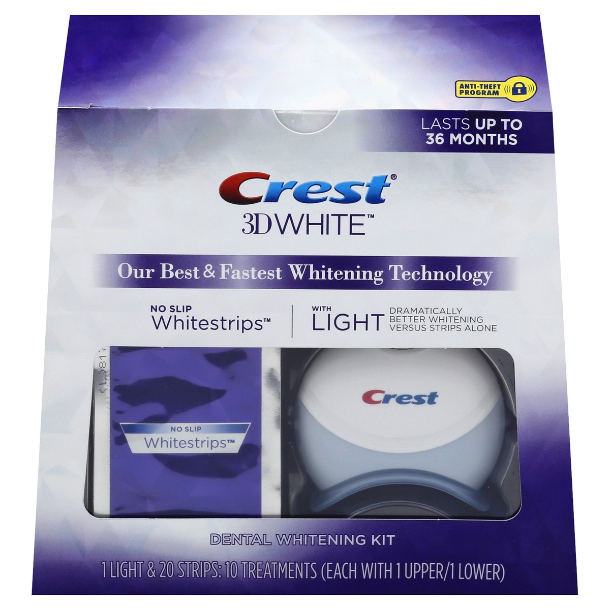 slide 3 of 10, Crest Dental Whitening Kit 1 ea, 1 ct