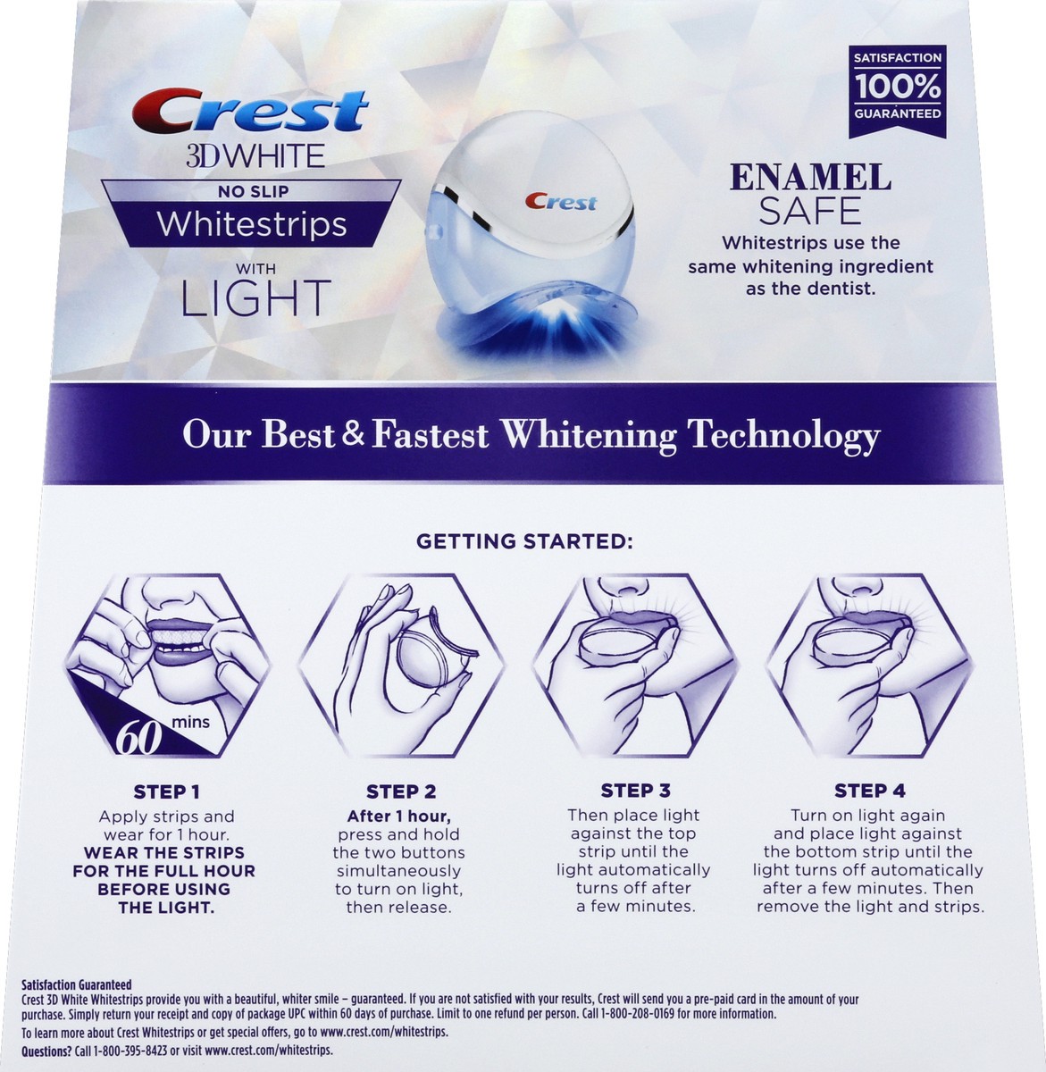 slide 4 of 10, Crest Dental Whitening Kit 1 ea, 1 ct