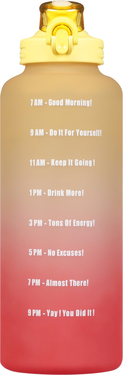 slide 7 of 9, Primula 64 Ounce Coral Ombre Motivational Water Bottle 1 ea, 1 ea