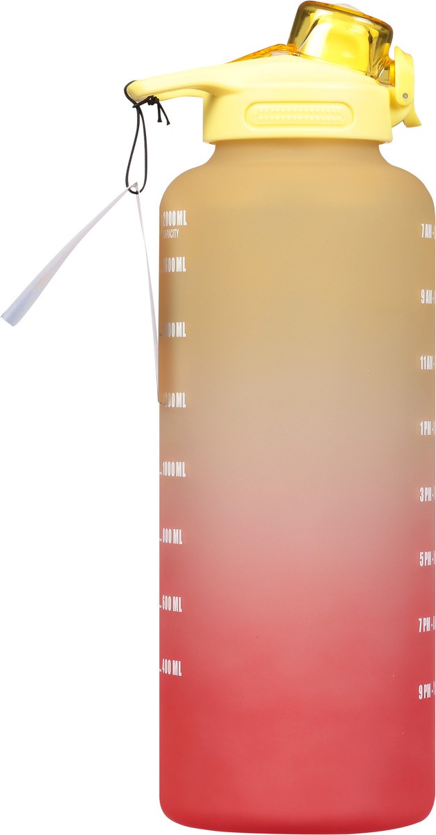 slide 5 of 9, Primula 64 Ounce Coral Ombre Motivational Water Bottle 1 ea, 1 ea