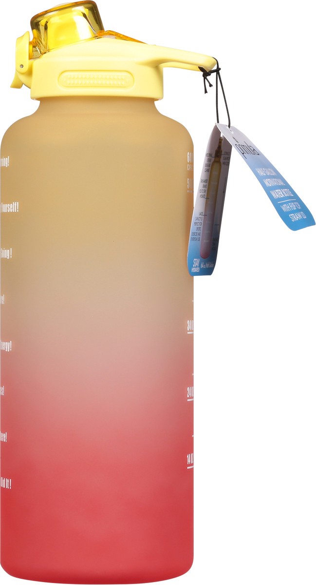 slide 4 of 9, Primula 64 Ounce Coral Ombre Motivational Water Bottle 1 ea, 1 ea