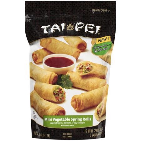 slide 1 of 1, Tai Pei Mini Spring Rolls, 22.5 oz