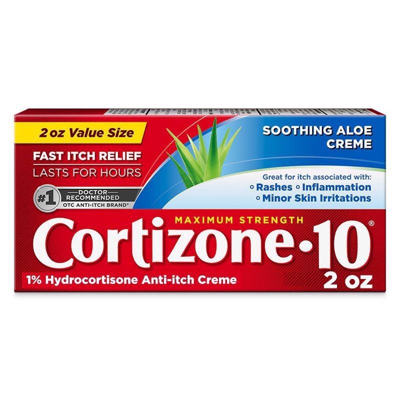 slide 4 of 8, Cortizone-10 Anti-Itch Creme, 2-oz, 2 oz