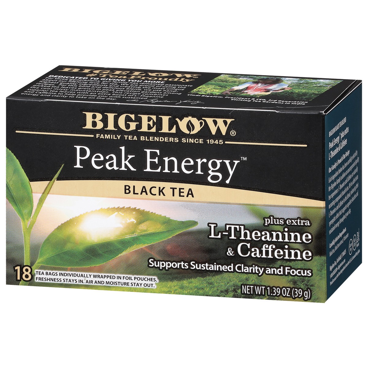 Bigelow Tea Black Tea Peak Energy 1.39 oz Shipt