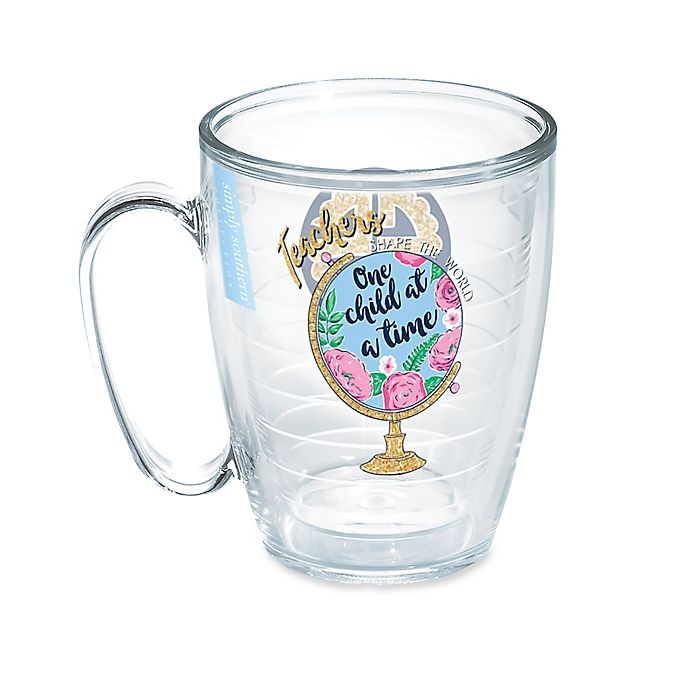 slide 1 of 1, Tervis Teachers Globe Wrap Mug, 16 oz