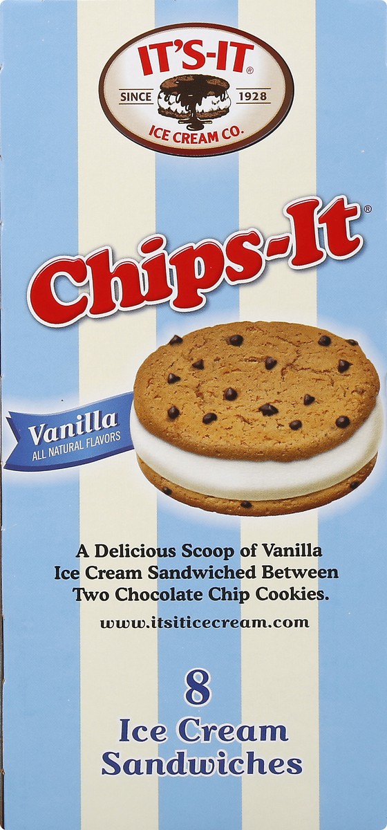 slide 3 of 12, Chi-It Ice Cream Sandwiches 8 ea, 8 ct