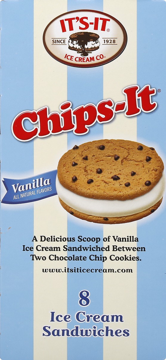 slide 4 of 12, Chi-It Ice Cream Sandwiches 8 ea, 8 ct